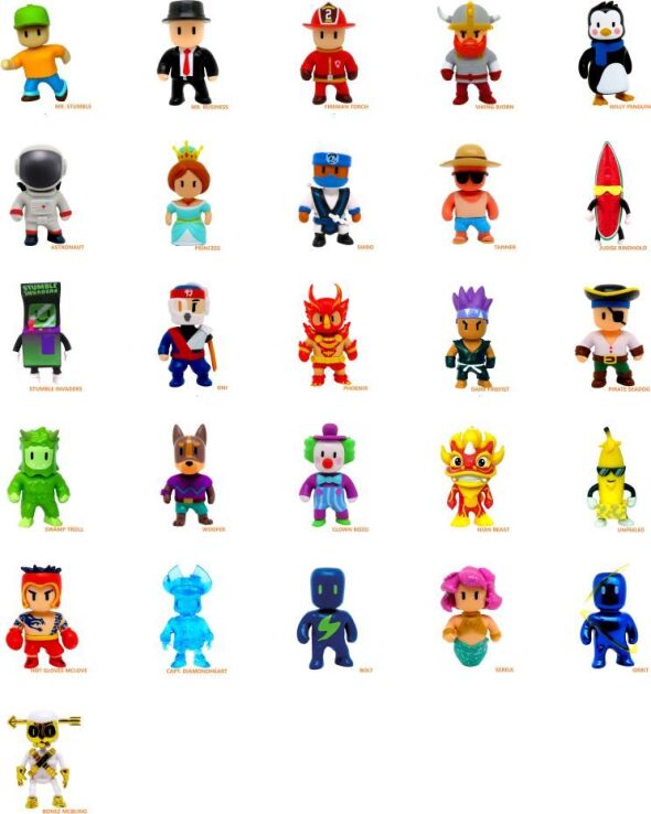 Stumble Guys S3 Φιγούρα 3Τμχ (0481) (1)