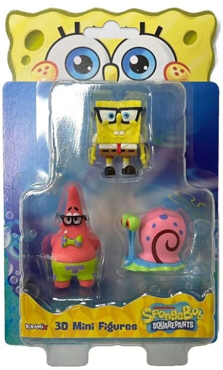 Sponge Bob Movie Φιγούρα 3Τμχ (0608) (0)