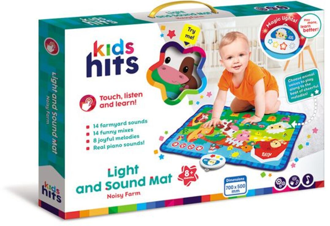 Kids Hits Χαλάκι Δραστηριοτήτων Φάρμα Με Ήχους (KH04/002) (1)