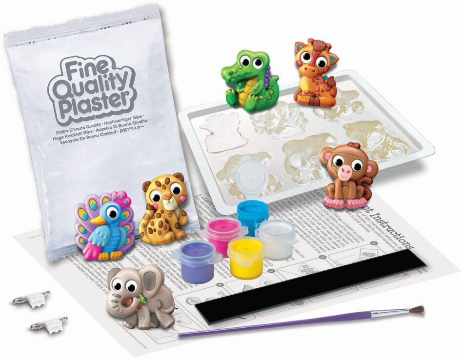 4M Γουρλοματάκια Ζωάκια Μαγνητάκια/Καρφίτσες-Κατασκευή (4M0640) (1)