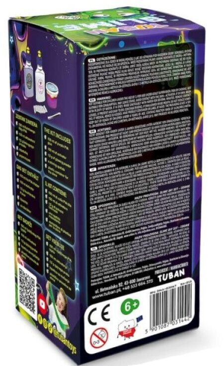 Tuban Σετ Slime Glow In The Dark (TU3144) (5)