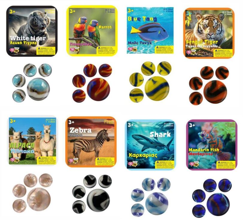 Μπίλιες-Βόλοι 20+1Τμχ (505901) (1)