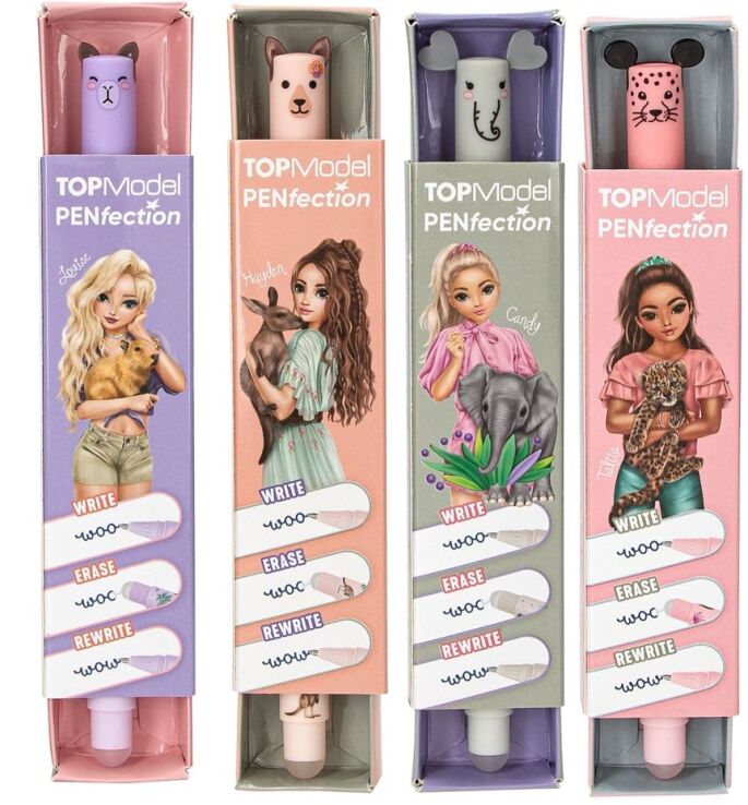 Top Model Μπλοκ Στυλό Erasable Gel-4 Σχέδια (D12531) (0)