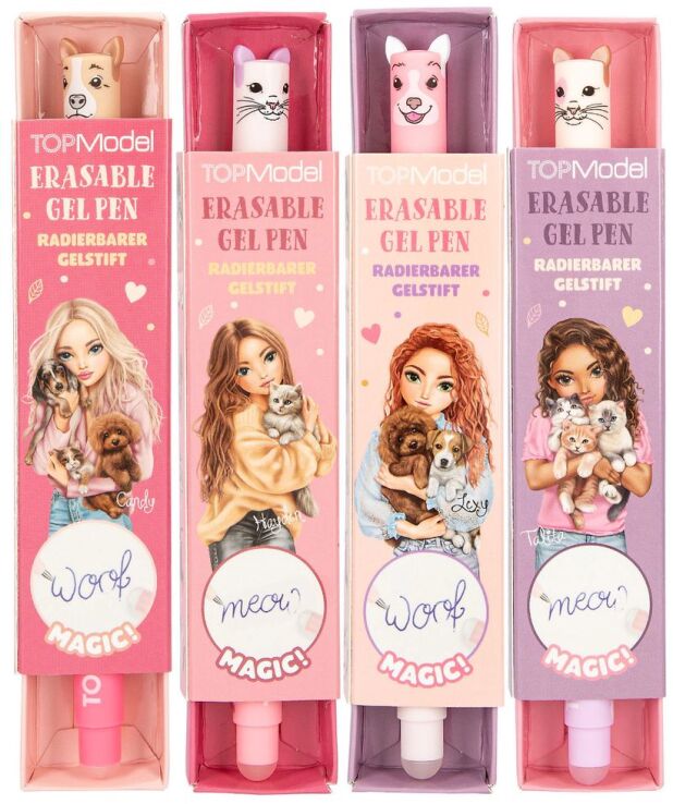 Top Model Στυλό Erasable Gel Fur Ever Friends-4 Σχέδια-1Τμχ (D13883) (0)