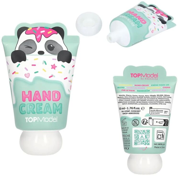 Top Model Κρέμα Χεριών Candy Glam-2 Σχέδια-1Τμχ (D14078) (1)