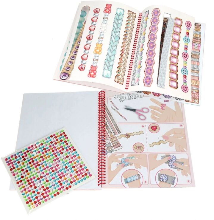 Top Model Μπλοκ Ζωγραφικής Create Your Bling Bling Colouring Book (D13740) (1)
