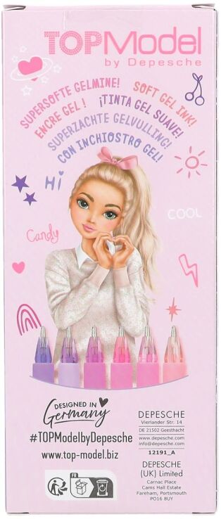 Top Model Girly Gel Pen Set (D12191) (4)