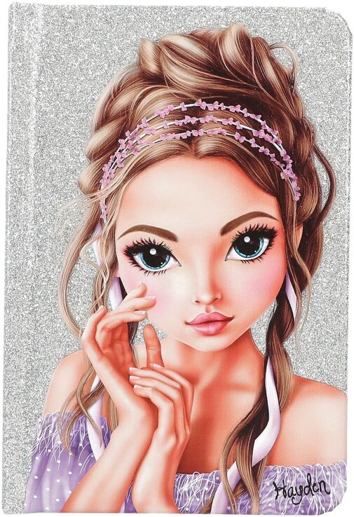 Top Model Σημειωματάριο Με Μολύβι Glitter Queen (D12645) (1)