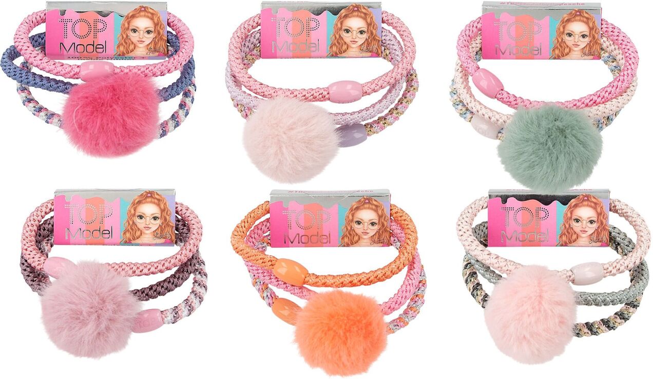 Top Model Σετ Κοκκαλάκια Μαλλιών-6 Σχέδια-1Τμχ (D12698) (0)