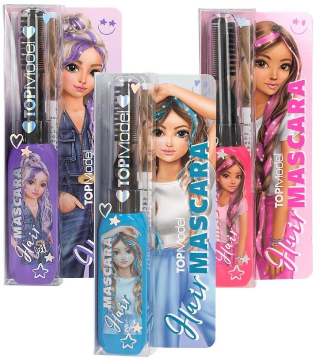 Top Model Μάσκαρα Για Μαλλιά Beauty & Me-3 Σχέδια (D12840) (2)