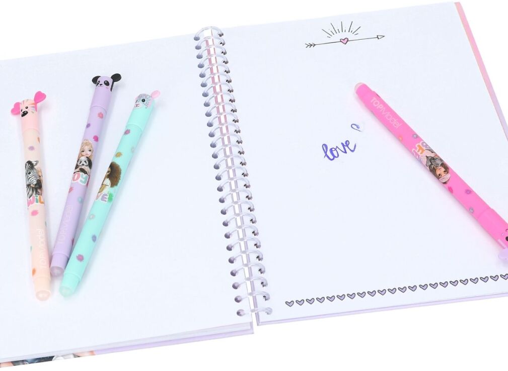 Top Model Στυλό Erasable Gel Wild-4 Σχέδια (D12850) (3)