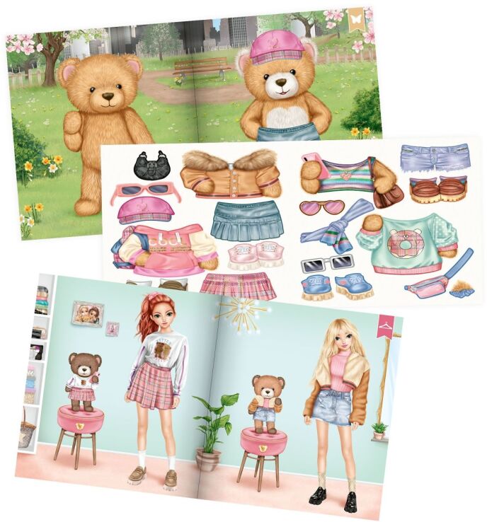 Top Model Μπλοκ Με Αυτοκόλλητα-Dress Me Up (D13209) (1)