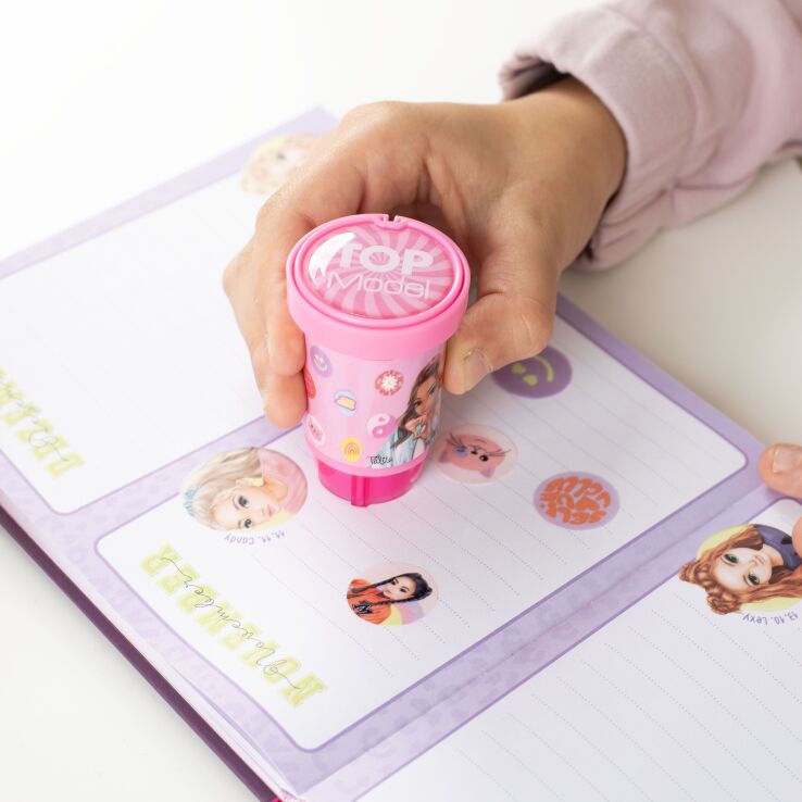 Top Model Σφραγίδα Με Αυτοκόλλητα (D13348) (3)