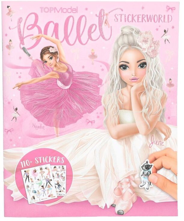 Top Model Μπλοκ Με Αυτοκόλλητα-Stickerworld Ballet (D13610) (0)