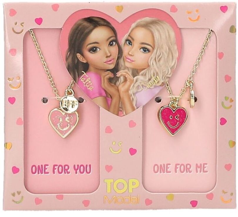 Top Model Necklace Σετ BFF-2 Σχέδια (D13655) (0)