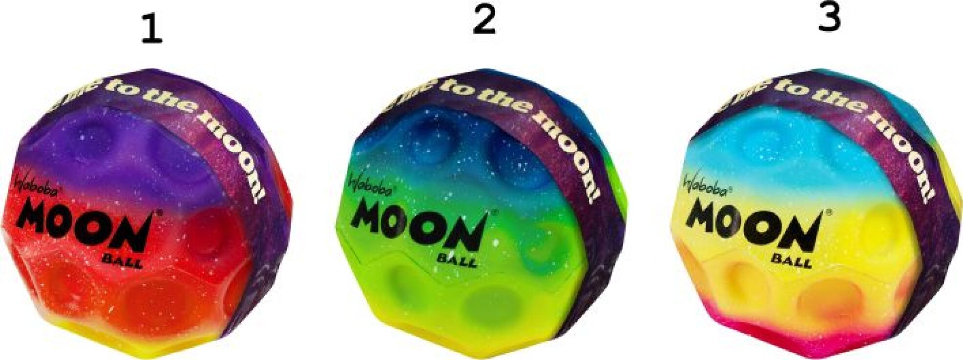 Waboba Gradient Moon Ball-3 Σχέδια (C02G0130488) (1)