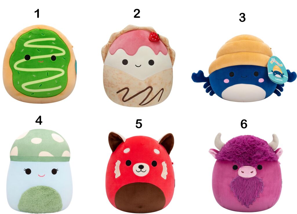 Squishmallows W7B 19cm-6 Σχέδια (JWSQ4064-F) (1)