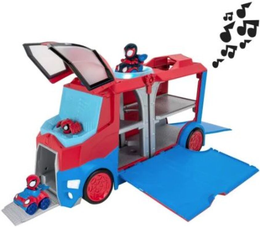 Spidey Νταλίκα Με 2 Φιγούρες Ήχο & Φώς (JWS00051) (2)