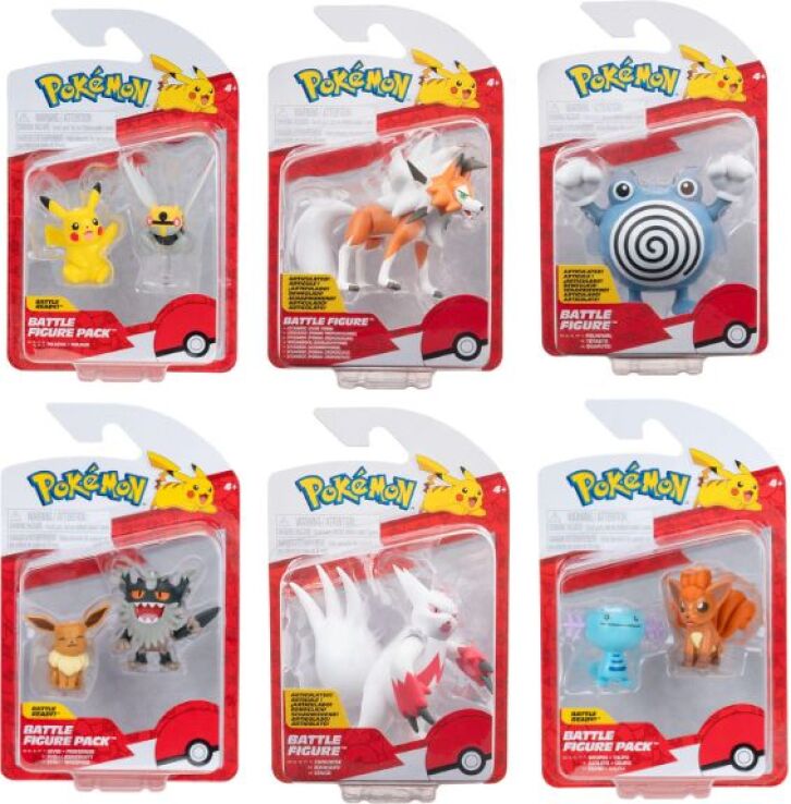 Pokemon Φιγούρες W18-6 Σχέδια (JW095007-W18) (2)