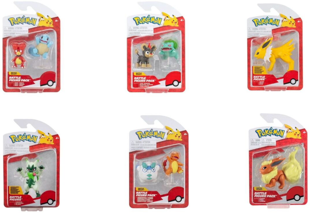 Pokemon Φιγούρες W19-6 Σχέδια (JW095007-W19) (2)