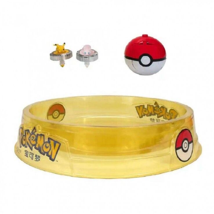 Pokemon Battle Spinner 2Τμχ Με Φιγούρα & Αρένα (JW004402) (0)