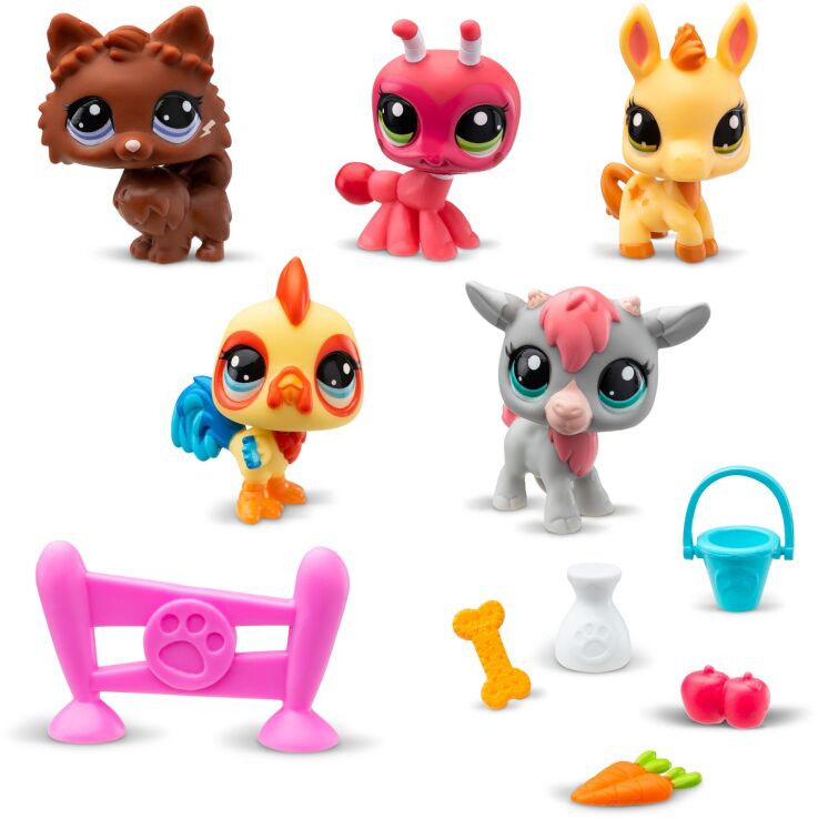 Littlest Pet Shop Φιγούρες 5Τμχ-Φάρμα (BF000510) (0)