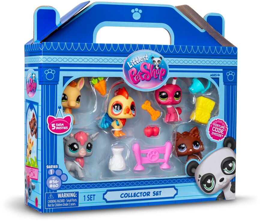 Littlest Pet Shop Φιγούρες 5Τμχ-Φάρμα (BF000510) (1)