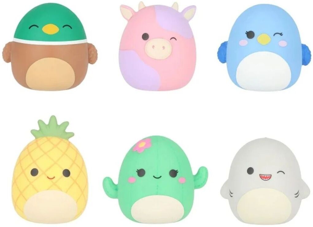 Squishmallows-Squooshems Core Favorites Φακελάκι 6cm-6 Σχέδια (JWSS0010) (1)