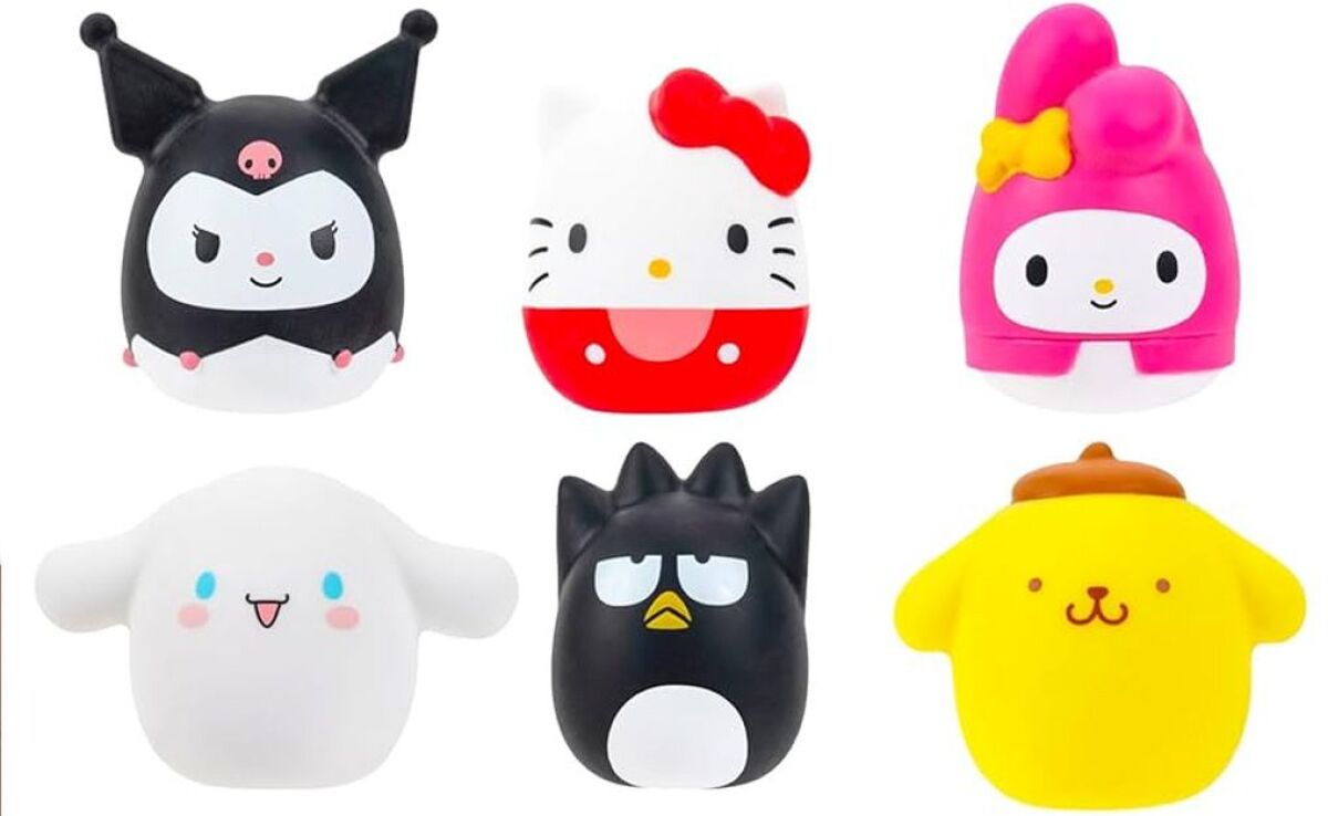 Squishmallows-Squooshems Sanrio Φακελάκι 6cm-6 Σχέδια (JWSS0025) (1)