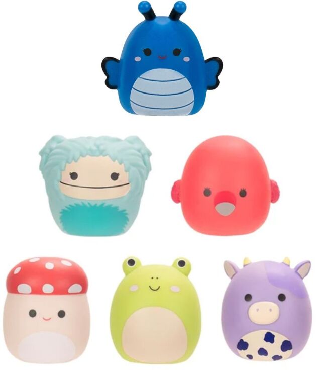 Squishmallows-Squooshems VIP Squad Φακελάκια 6cm-6 Σχέδια (JWSS0035) (1)
