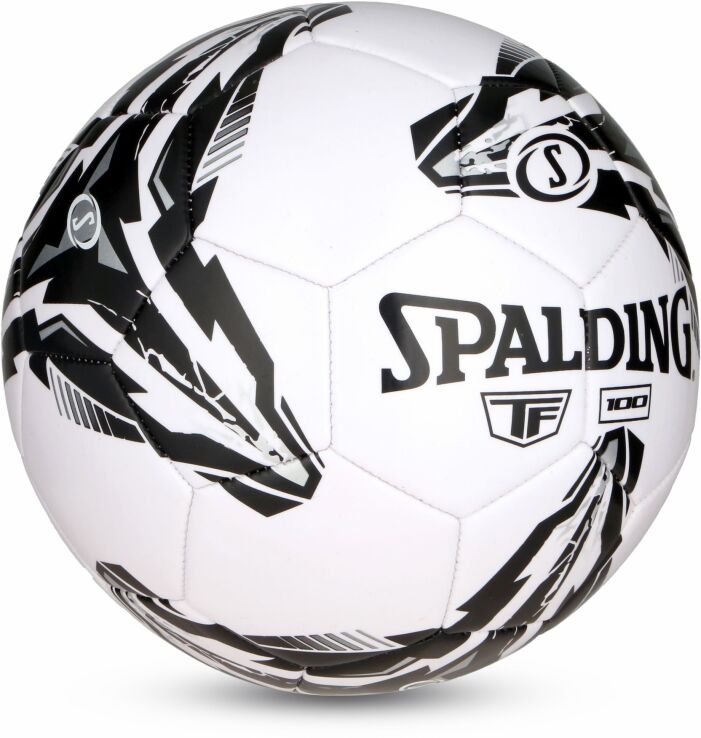 Spalding Μπάλα Ποδοσφαίρου White/Black S5 (SPBFTF100AT5) (1)