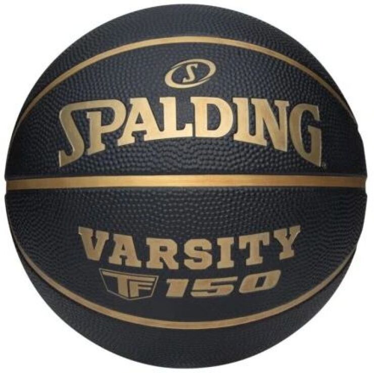 Spalding Μπάλα Μπάσκετ Varsity TF-150 Black/Gold S7 (85-253Z1) (0)
