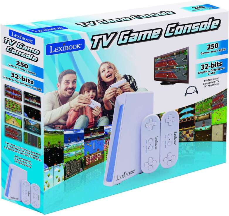 Ηλεκτρονική Κονσόλα TV Plug N'Play Motion Με 250 Παιχνίδια (25.JG7440) (1)