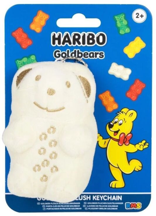 Haribo Λούτρινο Χρυσά Αρκουδάκια 10cm Μπρελόκ-5 Σχέδια (32.55-0110) (3)