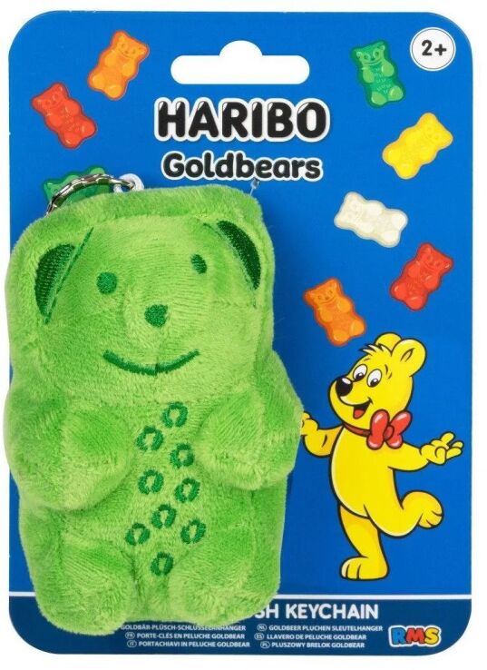 Haribo Λούτρινο Χρυσά Αρκουδάκια 10cm Μπρελόκ-5 Σχέδια (32.55-0110) (4)