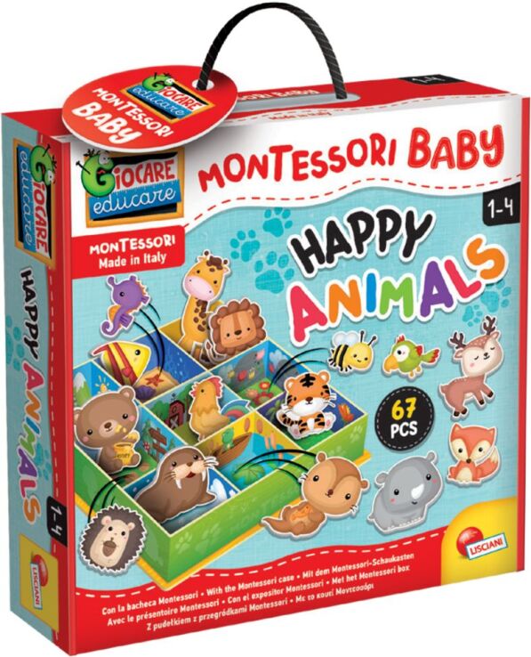 Montessori Baby-Bacheca Happy Animals (92772) (0)