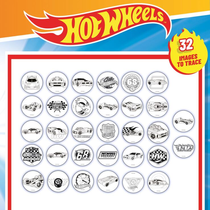 Hot Wheels Προτζέκτορας Σχεδίου (17.114061) (2)
