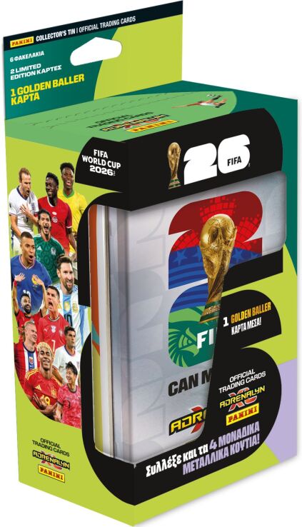 Panini Fifa World Cup 26 Adrenalyn Metal Classic Tin (PA.TI.WC.326) (0)