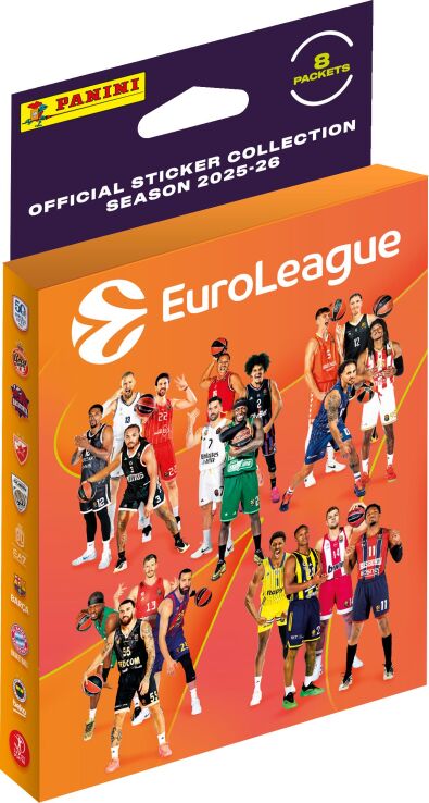 Panini Euroleague 26 Mini Blister Αυτοκόλλητα (PA.BL.EL.026) (0)