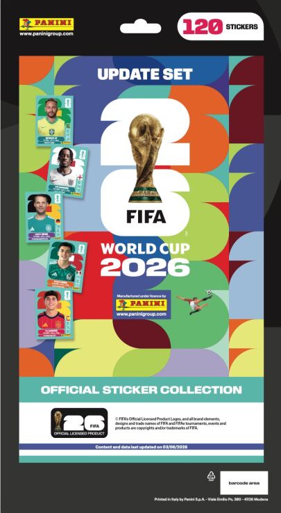 Panini Fifa World Cup 26 Update Set Αυτοκόλλητων (PA.AL.WC.526) (0)