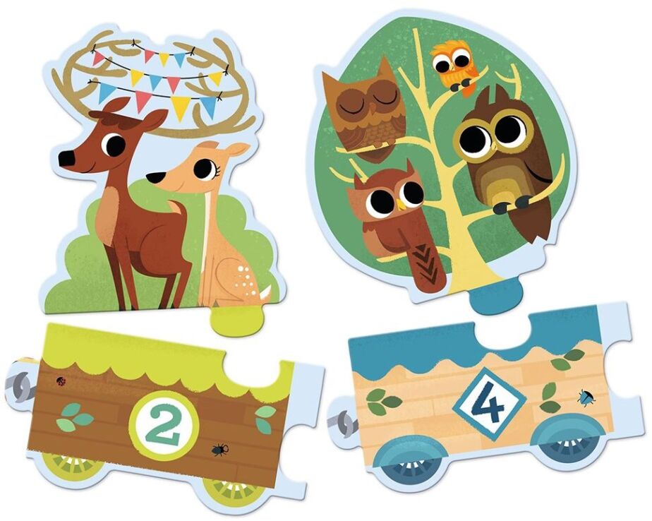 Djeco Παζλ Duo Μαθαίνω Να Μετράω 20Τμχ (176-08194) (3)