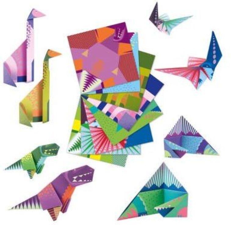 Djeco Origami-Δεινόσαυροι (176-08758) (1)