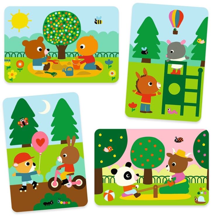 Djeco Ζωγραφική Με Μαρκαδόρο Με Νερό-Πάρκο (176-09075) (2)