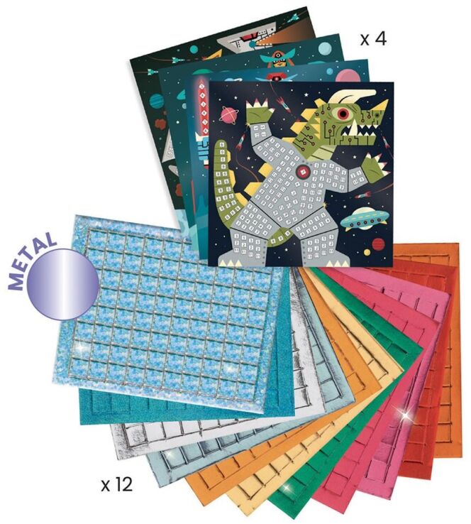 Djeco Μωσαϊκό-Μάχη Στο Διάστημα (176-09424) (3)