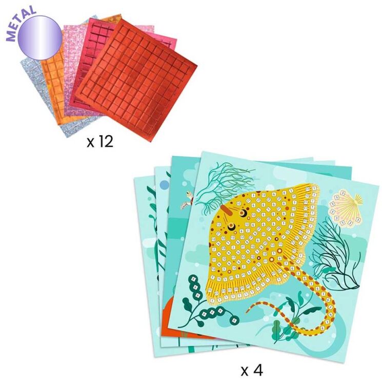 Djeco Μωσαϊκό-Ζωάκια Καραϊβικής (176-09427) (3)