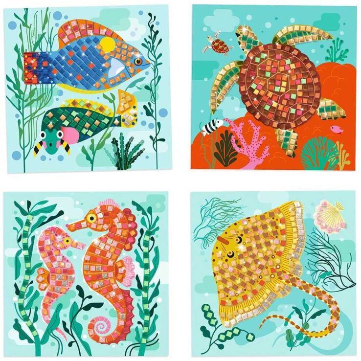 Djeco Μωσαϊκό-Ζωάκια Καραϊβικής (176-09427) (4)