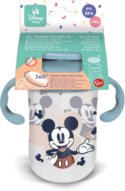 Stor Κύπελλο 360° Εκπαιδευτικό Mickey Mouse 395ml (105594) (2)