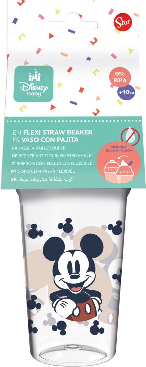 Stor Κύπελλο Με Καλαμάκι Mickey Mouse (105607) (1)