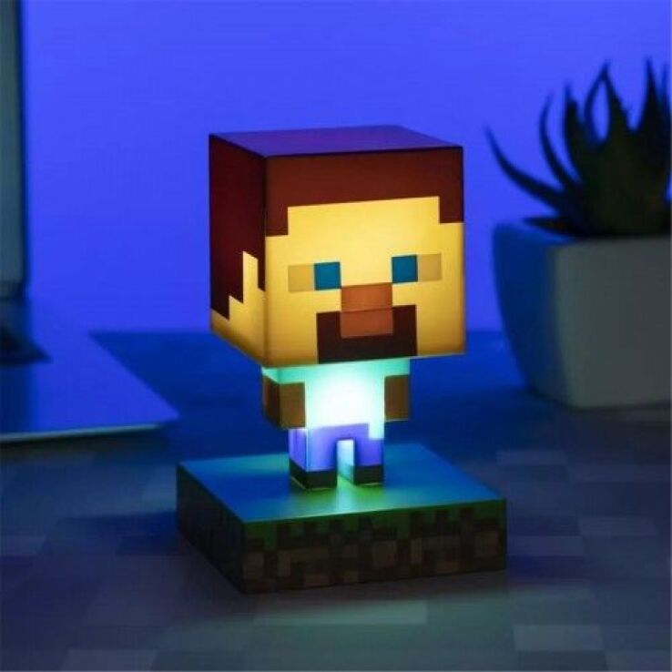 Paladone Minecraft Steve Icon Light (057522) (2)