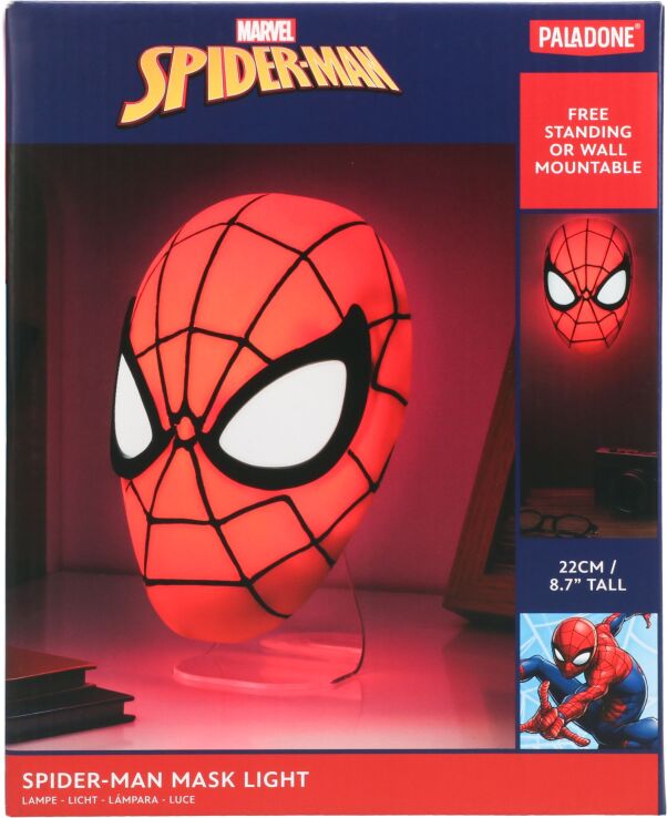 Paladone Marvel:Spiderman Mask Light (089409) (1)